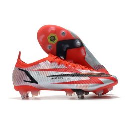fodboldstøvler Nike Mercurial Vapor 14 Elite SG-Pro CR7 Spark Positivity - Rød Sort Hvid Orange_1.jpg